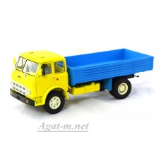 МАЗ-500А грузовик бортовой, желто-голубой